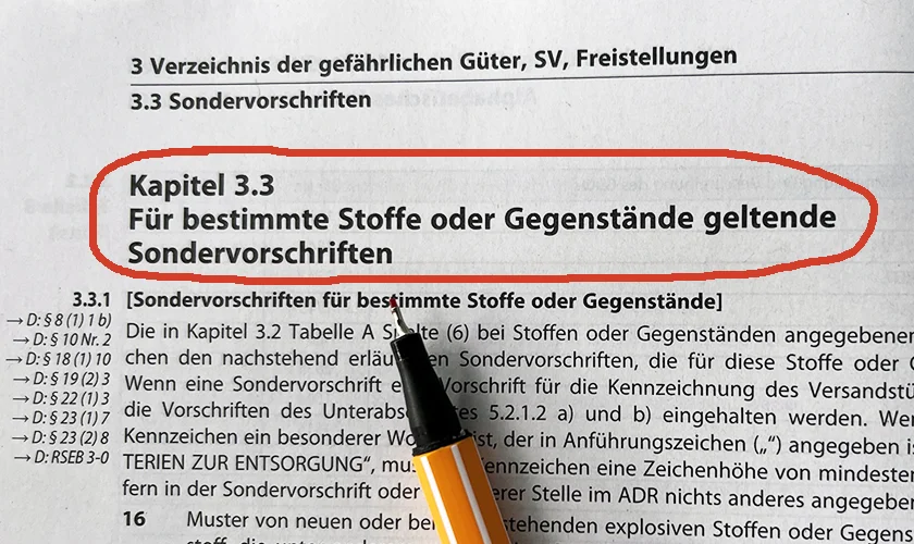 Sondervorschriften, Übergangsvorschriften & Co.