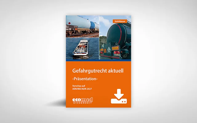 Gefahrgutrecht aktuell - Präsentation