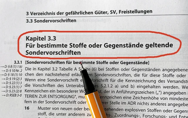 Sondervorschriften, Übergangsvorschriften & Co.